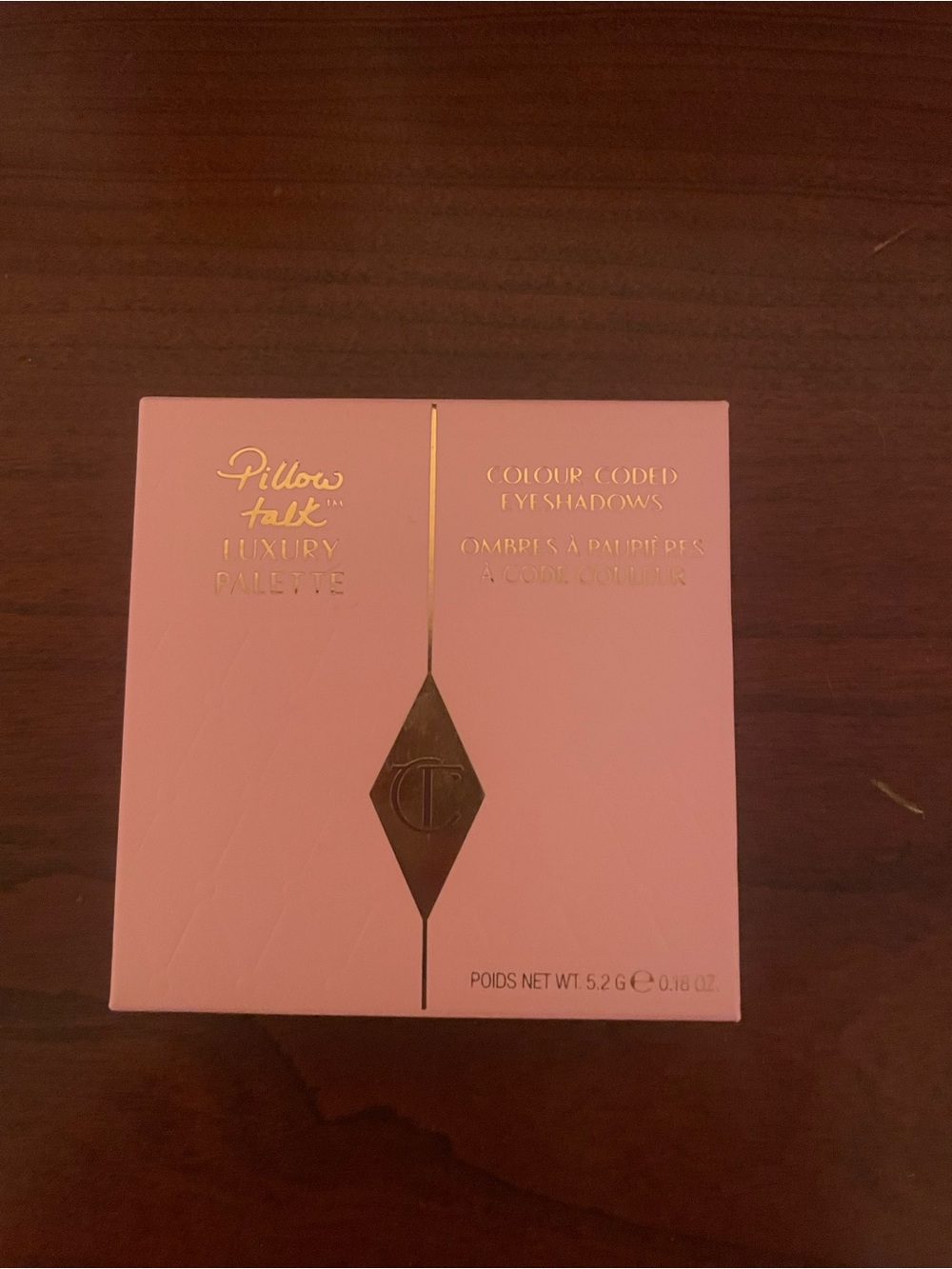 Charlotte Tilbury Pillow Talk Eyeshadow Compact in Soft Pink and Nude